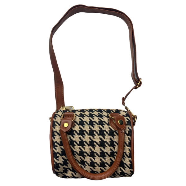 Houndstooth Purse